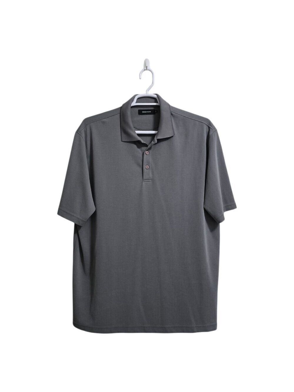Bugatchi Octavio Polo Shirt In Gray Sz XXL